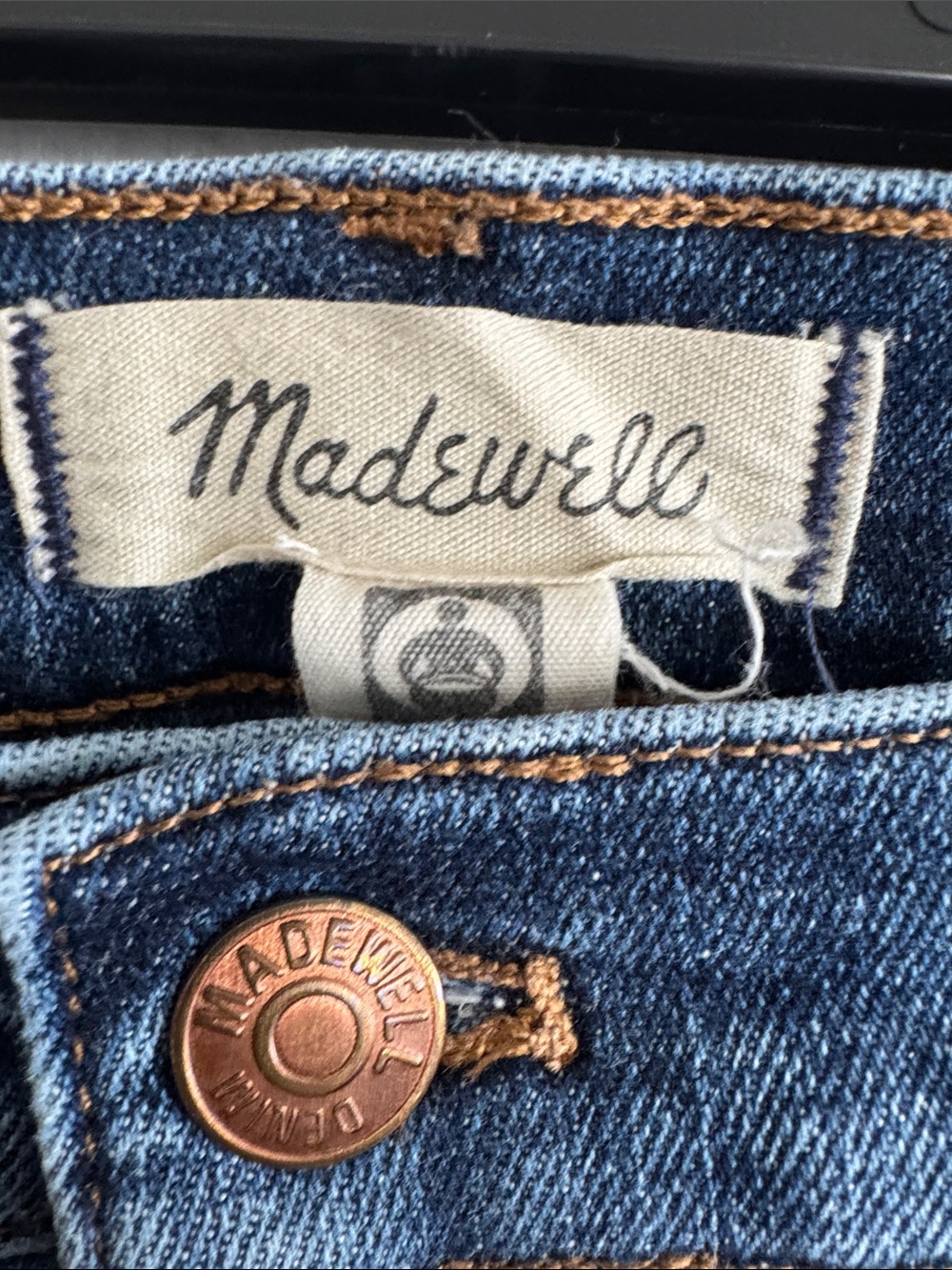 Madewell Mid-Rise Perfect Vintage Jean 28 - Picture 2 of 6
